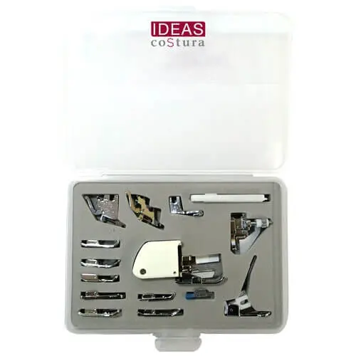 Estuche de prensatelas domésticos (15 uds)