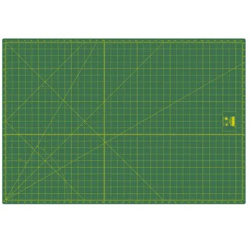 Base de corte IDEAS cm/pulgadas 94x64cm verde