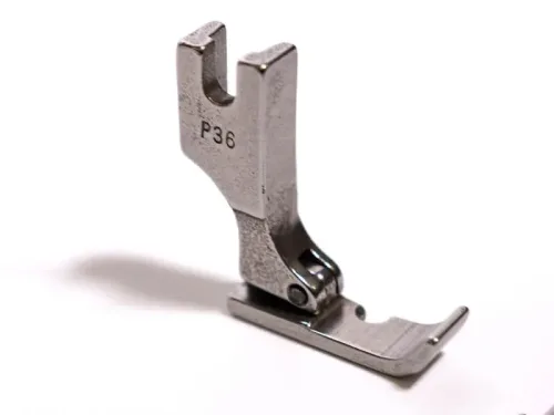 Prensatelas para cremalleras ancho P36