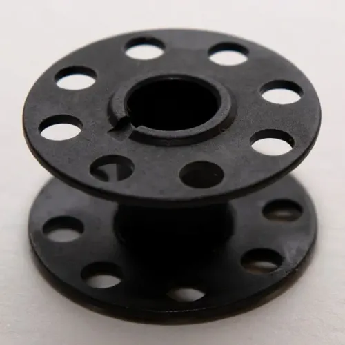 Canilla grafitada negra con ranura