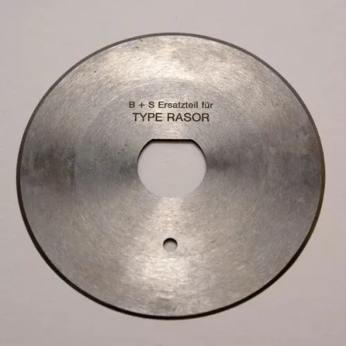 Cuchilla circular 0720 TYPE RASOR