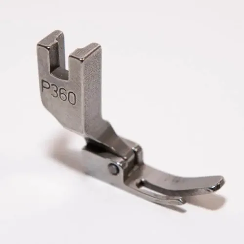 Prensatelas estrecho para cremalleras basculante izquierda