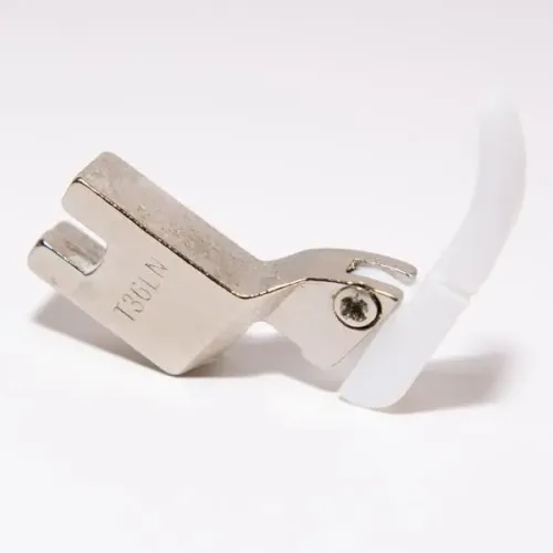 Prensatelas estrecho de teflón para cremalleras, izquierda