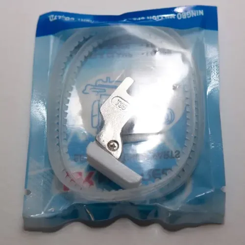 Prensatelas con aros planos de nylon, para tejidos difíciles