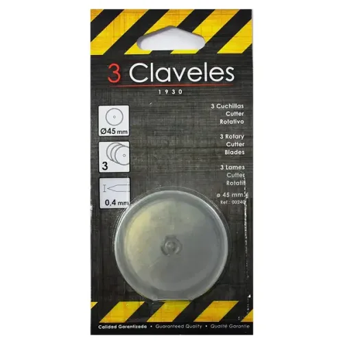 CUCHILLA CIRCULAR 3 CLAVELES