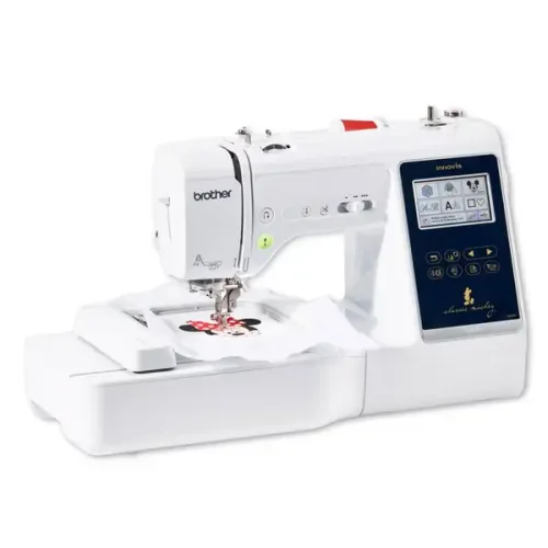 La máquina de bordar Brother Innov-is M280D está especialmente diseñada para crear diseños y bordados exclusivos Disney.