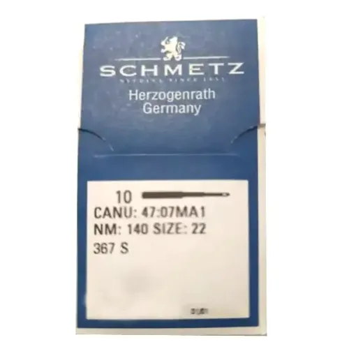 Aguja 367-S L G, para género de punto, qasar. Paquete con 10 unidades