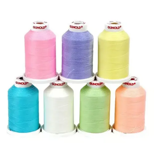 Hilo luminoso GLOWY/FLUOR para bordar de Gunold