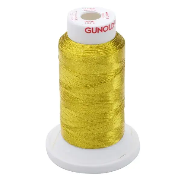 Hilo metálico METY para bordar de Gunold - Color 7005