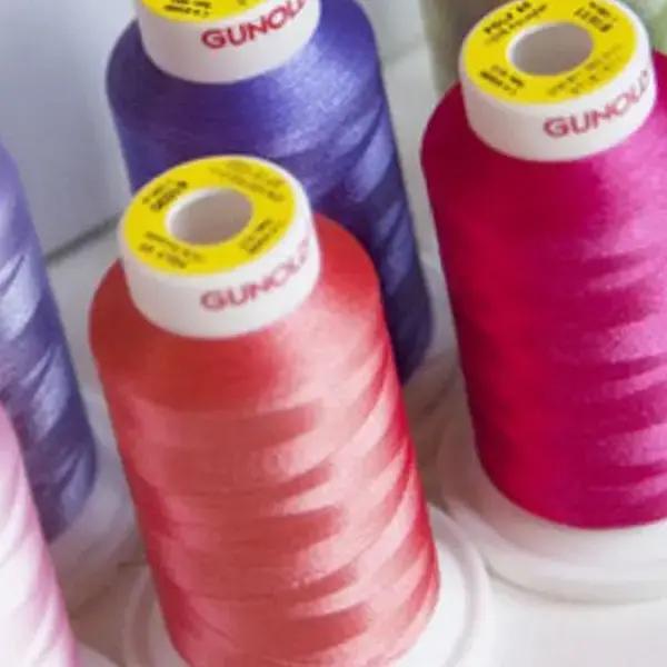 Hilo de poliéster extrafino POLY 60 para bordar de Gunold
