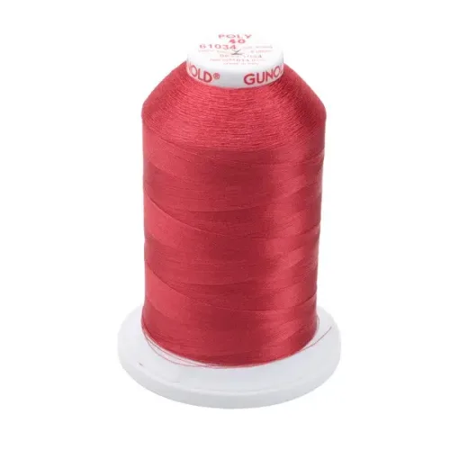 Hilo de poliéster POLY 40 para bordar - Color 61034