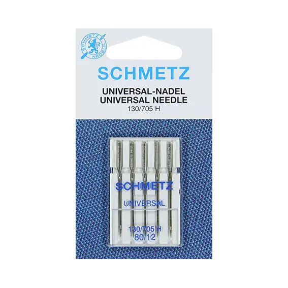 Aguja universal normal SCHMETZ. Grosor 80/12