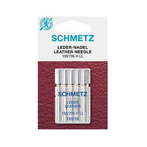Agujas para piel y cuero SCHMETZ. Grosor 110/18
