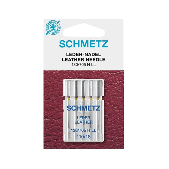 Agujas para piel y cuero SCHMETZ. Grosor 110/18
